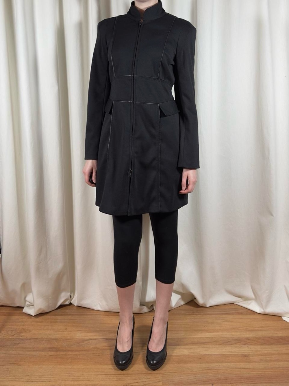 Matrix Coded Zip Front Jacket - Picture 2 of 8